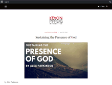 Tablet Screenshot of kevonpippens.com